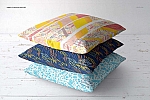 布料织物图案展示抱枕样机ps素材贴图模版Fabric Factory vol.2: Pillow Mockup