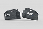 18款高端手提包装礼盒展示效果psd分层样机贴图Box with handle Mockups