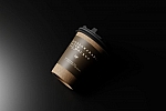 10款高质量可降解一次外卖咖啡纸杯设计展示效果图PSD样机 Biodegradable Paper Cup Mockups
