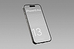 5款高级冷淡工业风苹果iPhone 15 Pro屏幕演示贴图PSD样机模板 15 Pro – Bundle
