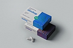 8款时尚医药胶囊药盒包装盒设计展示效果图PSD样机模板素材 Pill Box Medicine Packaging Mockup