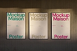 9款高级品牌VI设计画册海报手提袋PS展示效果图样机贴图9 Branding Mockup MM08