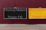 9款高级品牌VI设计画册海报手提袋PS展示效果图样机贴图9 Branding Mockup MM08