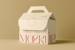 22款手提纸盒包装设计礼盒手提袋设计展示效果psd样机贴图Paper Box Mockup