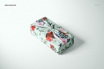 古朴褶皱布料包裹包装PSD样机贴图Furoshiki Fabric Wrap Mockup Set