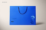 时尚多角度横版手提袋PSD分层样机贴图模版Eurotote Bag 2 Mockup Set