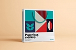 纸质手提袋样机ps素材智能贴图模板Paper Bag Mockup Set