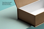 高端礼盒包装盒样机ps贴图模板Premium Box Mockup