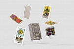 塔罗牌卡片扑克牌包装样机ps贴图素材下载Tarot Cards Mockups v.2 – 9 views