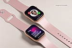 数码产品UI界面智能手机手表展示样机贴图ps素材下载Smart Watch Mockup