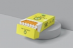 香烟效果图包装盒样机贴图ps素材下载Cigarette Pack Mockups