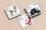 创意邮票积分券优惠券样机贴图Ps智能图层素材下载 Postage Stamp Mockup