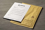 15款极简质感A4文件袋档案袋信封信纸样机贴图PSD素材下载Minimalist a4 envelope mockup
