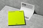 16款高级工业风混凝土背景名片单页信封卡片海报文具设计作品展示PS样机素材 Kander Branding Mockups