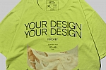 15款潮流街头摇滚半袖T恤印花图案设计展示贴图PSD样机模板 15 Oversize T-Shirt Mockups