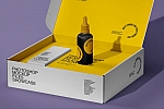 4款质感化妆品包装纸盒快递盒礼品盒打包盒飞机盒PS样机贴图Cosmetics Box Mockup Set
