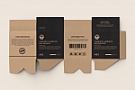 9款牛皮纸瓦楞纸快递纸箱包装提案设计效果展示psd样机贴图素材下载Cardboard Box Packaging Mockup