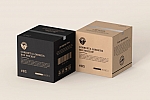 9款牛皮纸瓦楞纸快递纸箱包装提案设计效果展示psd样机贴图素材下载Cardboard Box Packaging Mockup