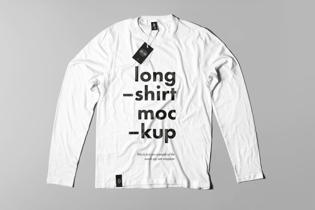 T PSD Source Long Shirt Mockup T PSD Source Long Shirt Mockup
