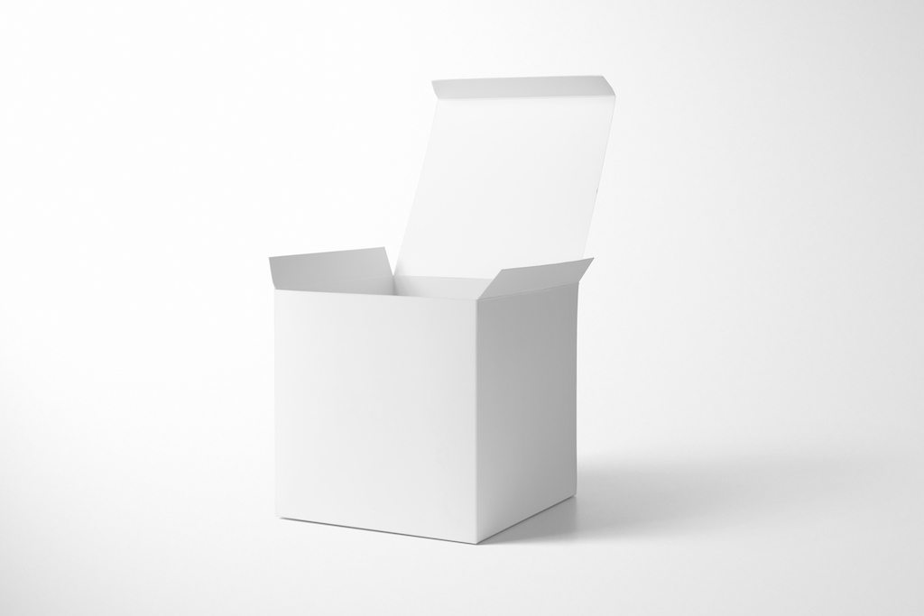 哑光礼品方盒纸盒样机PSD素材贴图模版Matte Gift Square Box Mockup Set