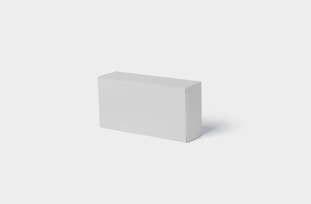 立方体纸盒包装盒样机ps素材智能贴图模板Box Mockup Long Vertical Rectangle