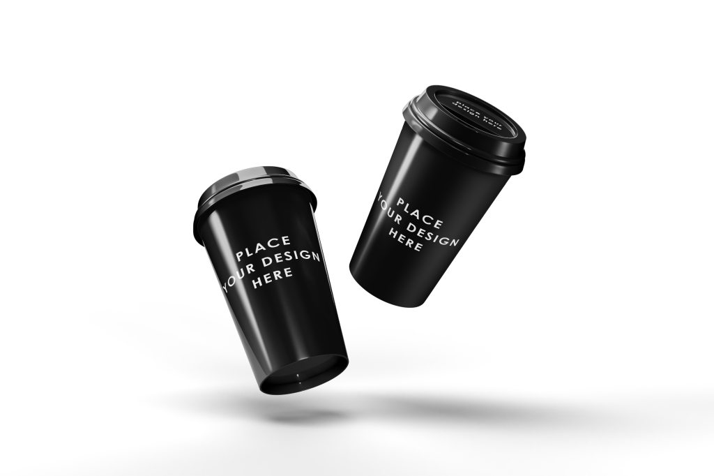 多角度咖啡杯纸杯样机PSD分层贴图模版Coffee cup mockup