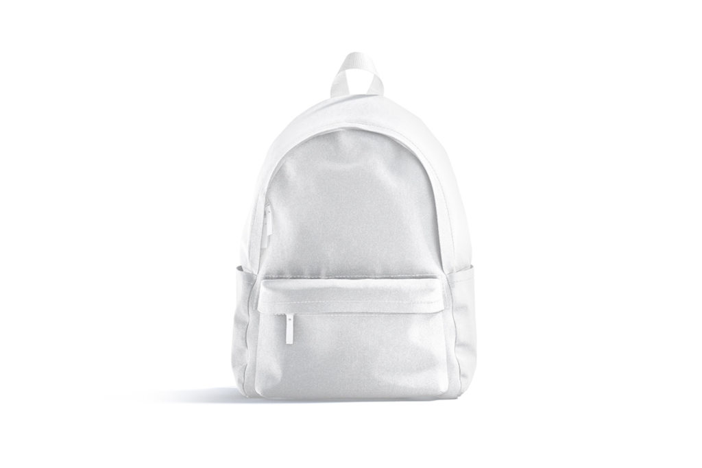 多角度图案印花展示时尚背包样机ps贴图素材模板 Backpack Mockup