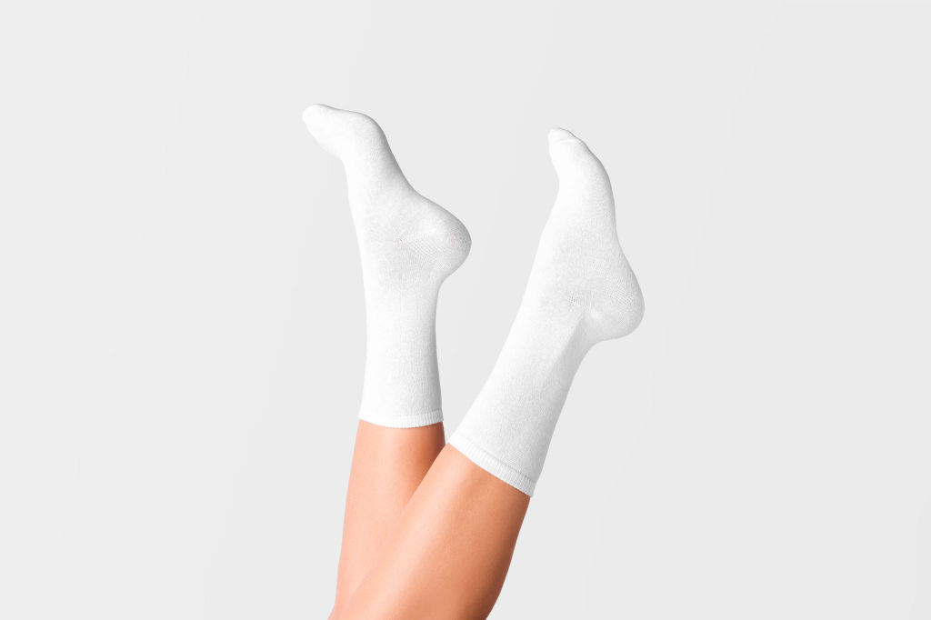时尚袜子布料印花图案展示样机ps素材贴图模板 SOCKS MOCKUP SET