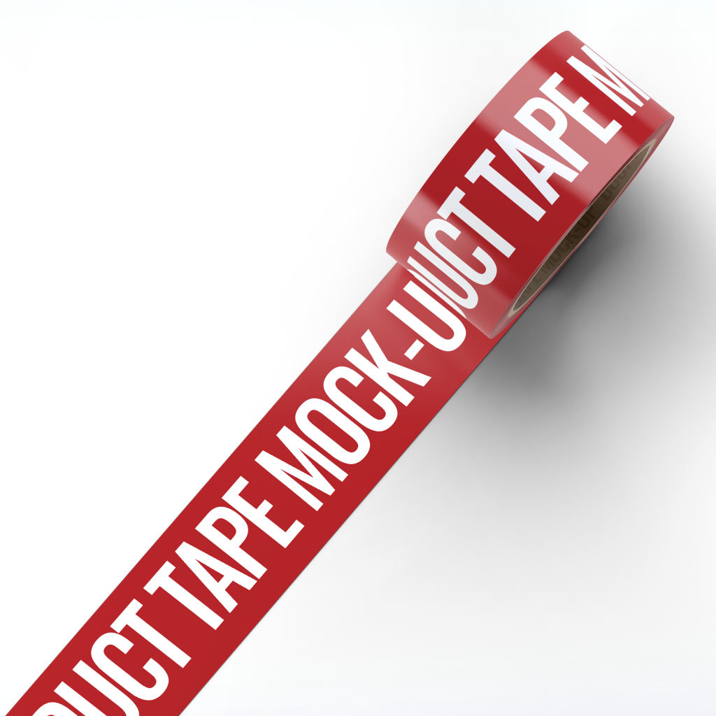 管道胶带图案设计效果图胶带样机贴图ps素材下载模板 Duct Tape Mock-Up