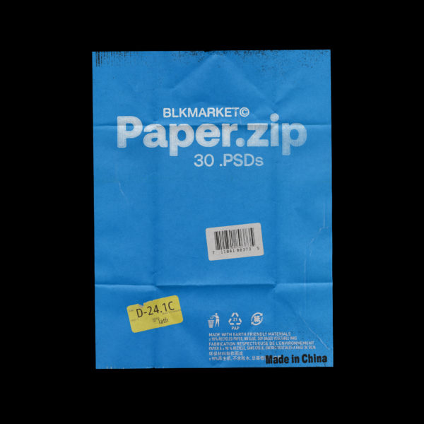 30款高清潮流褶皱折痕纸张底纹海报贴图样机PS素材 BlKmarket – Papper
