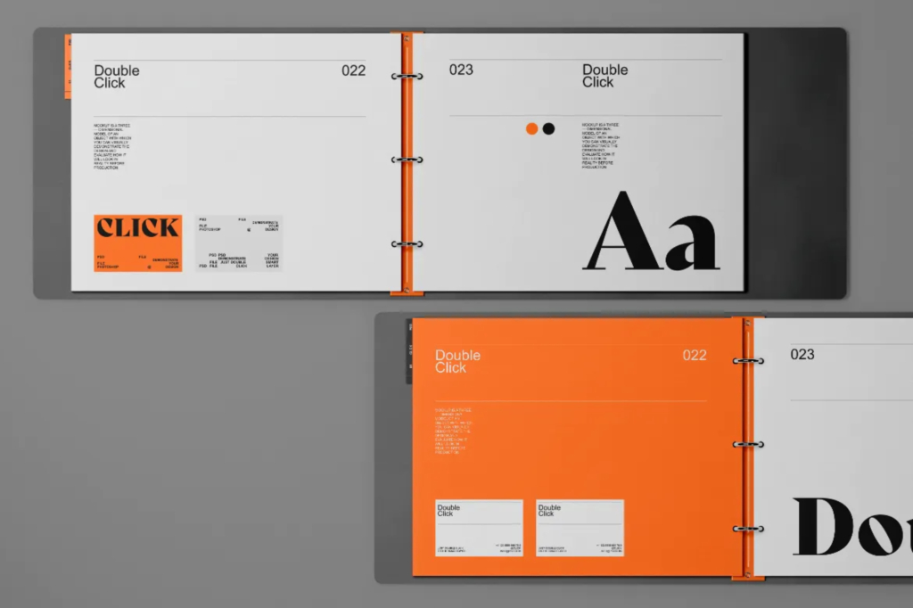 时尚品牌VI设计文件夹信封名片展示效果图PSD样机模板素材 Brand Identity Mockup Set