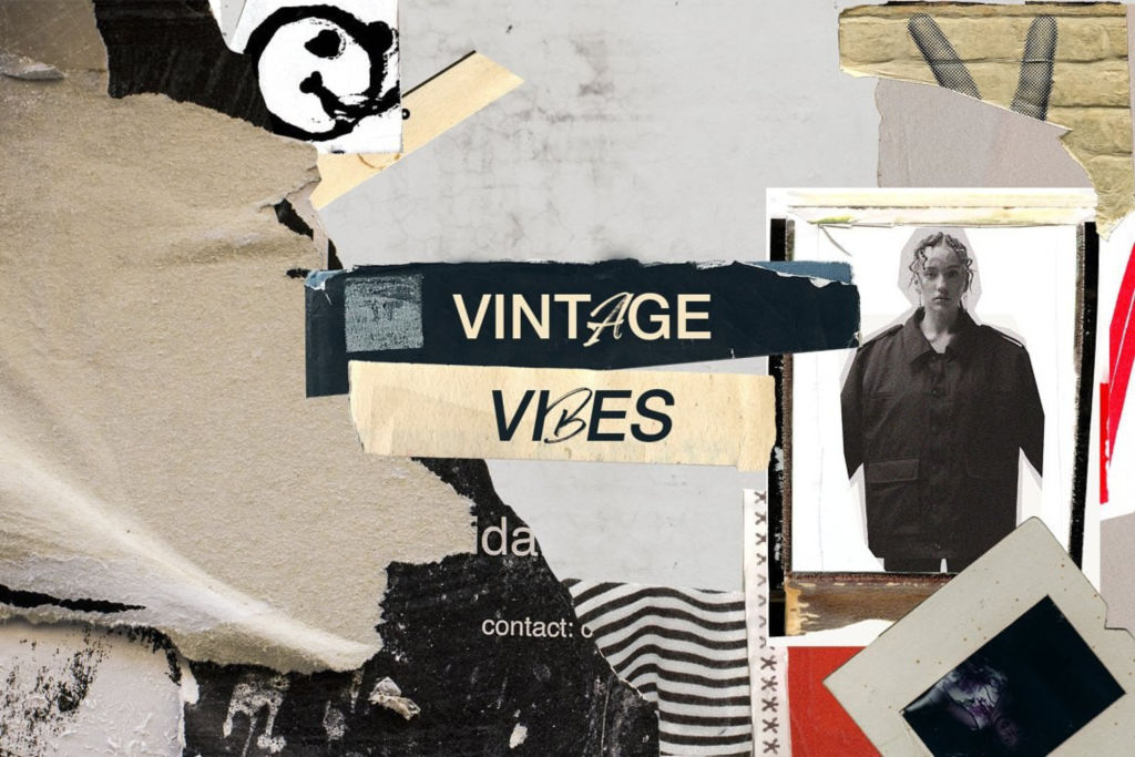 63款复古美式欧洲撕纸人物宝丽来胶片纸张拼贴画PNG免抠图设计素材 Vintage Vibes / Collage Art