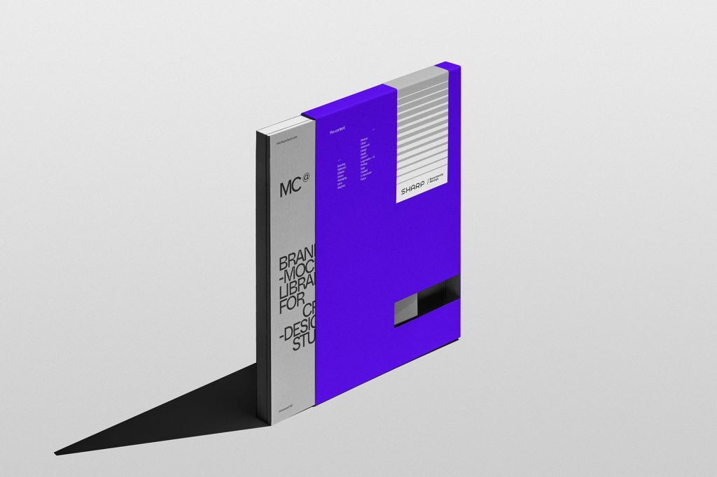 15款高级工业风名片卡片画册信纸VI标志LOGO设计贴图PSD样机素材模板 Sharp Branding Mockups Kit
