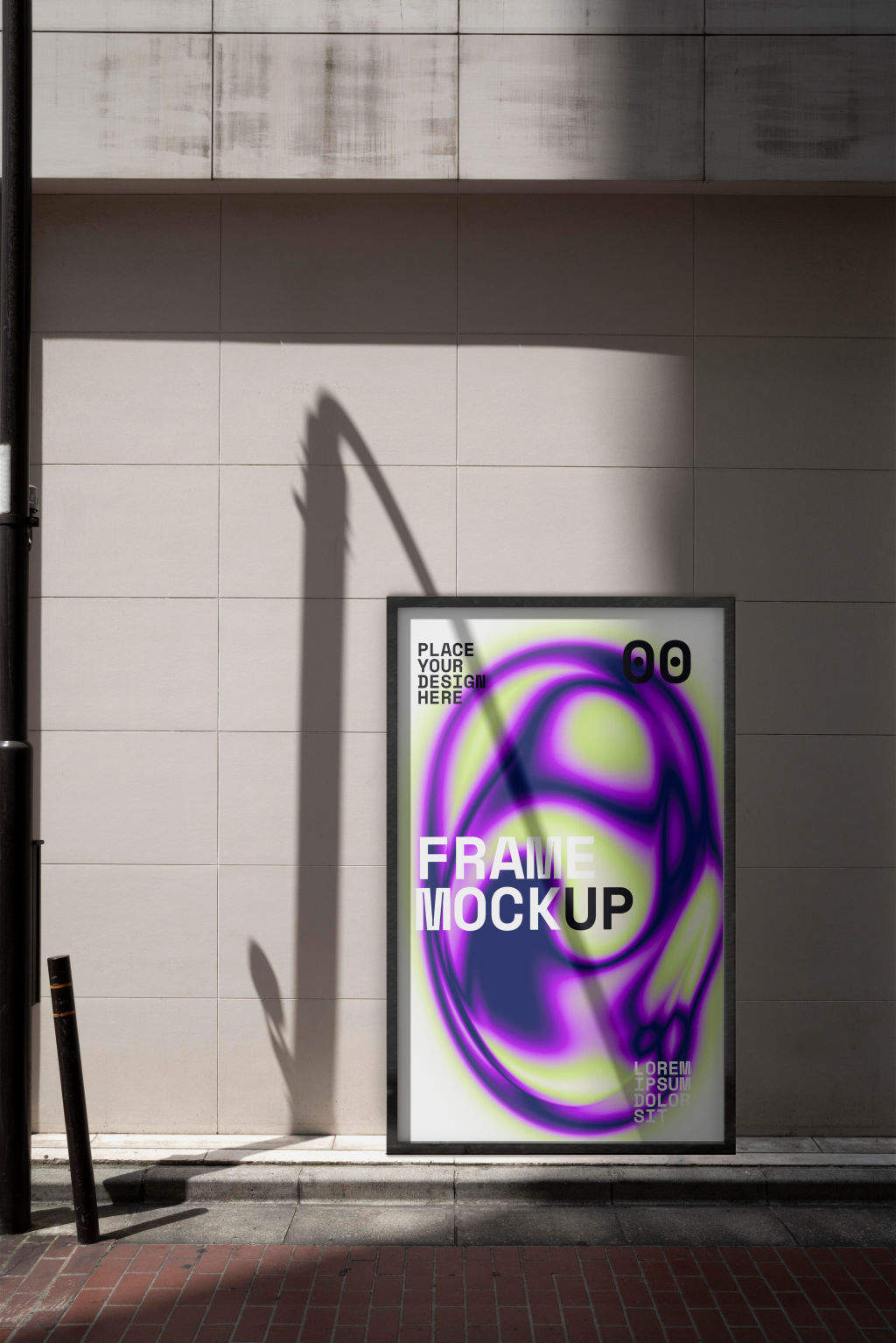 8款逼真户外街头海报展示相框广告画面展示样机贴图PSD素材下载Advertising Mockup Set